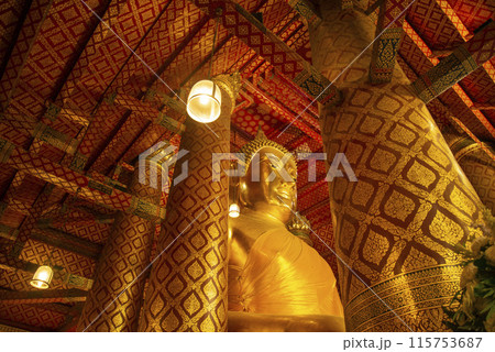 THAILAND AYUTTHAYA WAT PHANAN CHOENG THAILAND AYUTTHAYA WAT PHANAN CHOENG 115753687