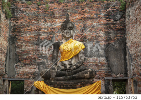 THAILAND AYUTTHAYA WAT BOROM PHUTTHARAM THAILAND AYUTTHAYA WAT BOROM PHUTTHARAM 115753752
