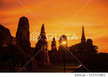 THAILAND AYUTTHAYA WAT MAHATHAT THAILAND AYUTTHAYA WAT MAHATHAT 115753865