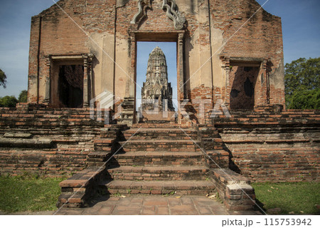 THAILAND AYUTTHAYA WAT RATCHABURANA THAILAND AYUTTHAYA WAT RATCHABURANA 115753942