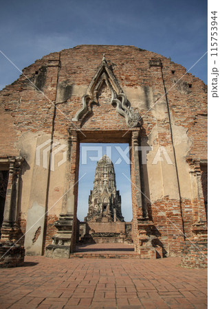 THAILAND AYUTTHAYA WAT RATCHABURANA THAILAND AYUTTHAYA WAT RATCHABURANA 115753944