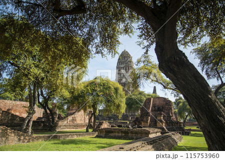 THAILAND AYUTTHAYA WAT RATCHABURANA THAILAND AYUTTHAYA WAT RATCHABURANA 115753960