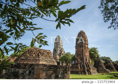 THAILAND AYUTTHAYA WAT RATCHABURANA THAILAND AYUTTHAYA WAT RATCHABURANA 115753964