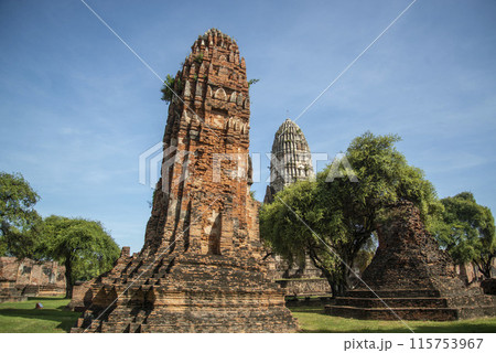 THAILAND AYUTTHAYA WAT RATCHABURANA THAILAND AYUTTHAYA WAT RATCHABURANA 115753967