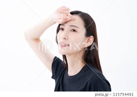 若い女性のビューティ 115754491