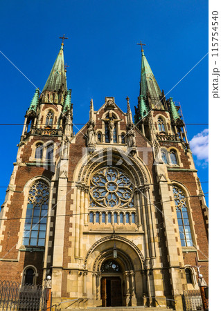 Church of Sts. Olha and Elizabeth in Lviv, Ukraine Church of Sts. Olha and Elizabeth in Lviv, Ukraine 115754540