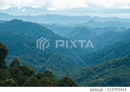 The landscape of high mountains is complex. The landscape of high mountains is complex. 115755423