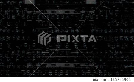 Pixelated texture. Digital errors on the screen. 115755906
