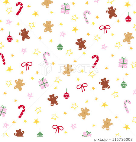 Christmas background with gingerbread man, candy cane, xmas gift for winter wallpaper, festive banner, gift wrap, card, ad template, print, packaging, frame, backdrop, social media post, cover design Christmas background with gingerbread man, candy cane, xmas gift for winter wallpaper, festive banner, gift wrap, card, ad template, print, packaging, frame, backdrop, social media post, cover design 115756008