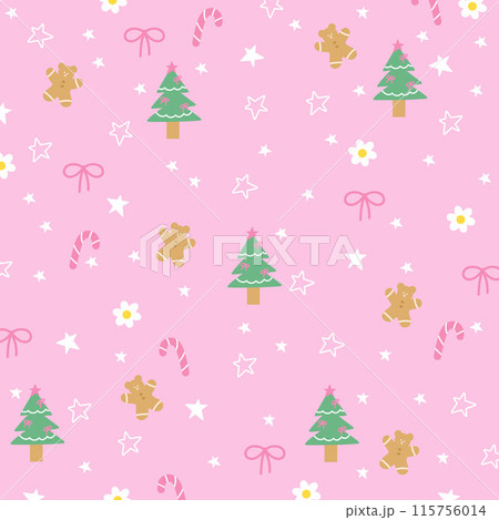 Christmas pastel pink background with Teddy Bear, gingerbread man, xmas tree for winter wallpaper, festive banner, gift wrap, card, December template, packaging, backdrop, pattern, blanket, duvet Christmas pastel pink background with Teddy Bear, gingerbread man, xmas tree for winter wallpaper, festive banner, gift wrap, card, December template, packaging, backdrop, pattern, blanket, duvet 115756014