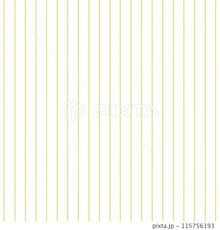 シンプルなストライプ（黄色） 115756193