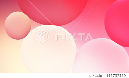macro abstract photography of the oil droplet on gradient pink to white background 115757539