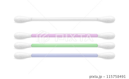 Color cotton buds 115758491