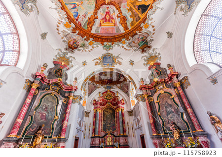 Holy spirit church in Fussen, bavaria, germany 115758923