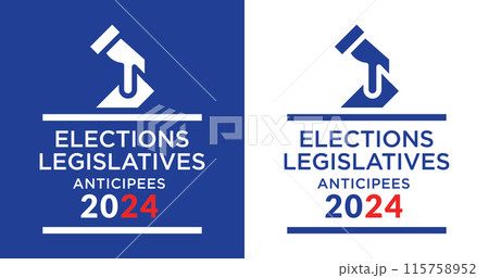 Elections legislatives anticipates 2024. Elections legislatives anticipates 2024. 115758952