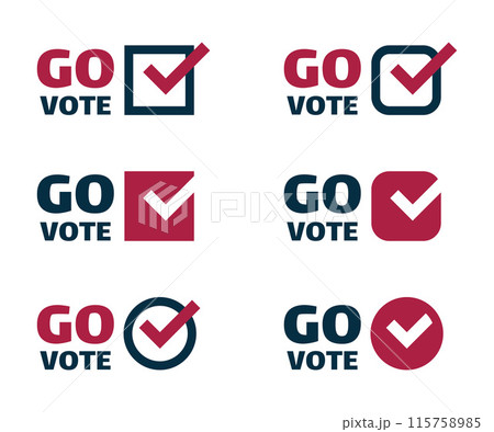 The 2024 United States Presidential Election collection concept. 115758985