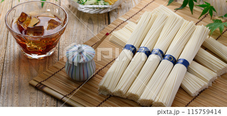 手延べ製法 三輪そうめん 115759414