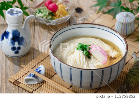 さっぱりとして美味しい にゅうめん さっぱりとして美味しい にゅうめん 115759852