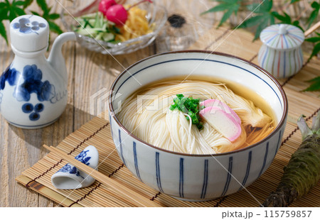 さっぱりとして美味しい にゅうめん 115759857