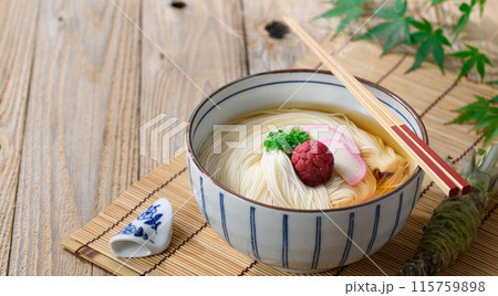 さっぱりとして美味しい にゅうめん 115759898
