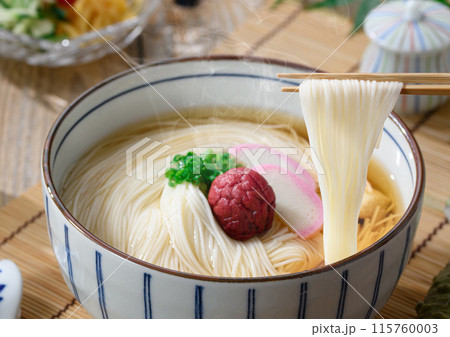 温かいにゅうめん 箸あげ 115760003