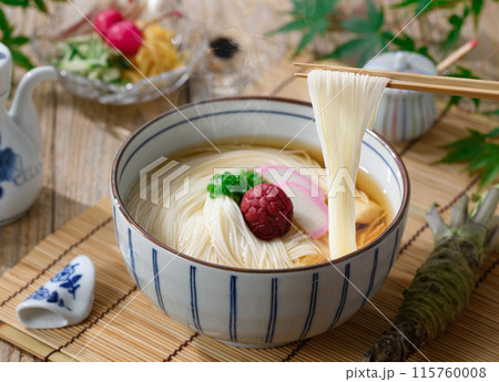 温かいにゅうめん 箸あげ 温かいにゅうめん 箸あげ 115760008