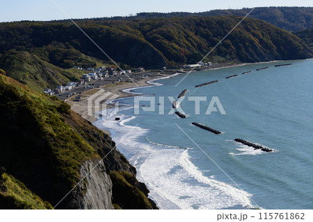 秋の愛冠岬から見た風景 秋の愛冠岬から見た風景 115761862