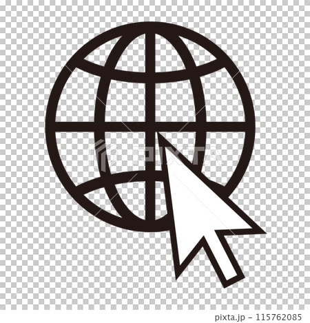 Internet icon network icon cursor Internet icon network icon cursor 115762085