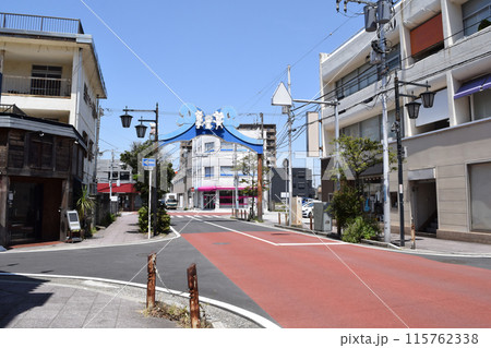 千葉県 木更津市街地の街並み 115762338