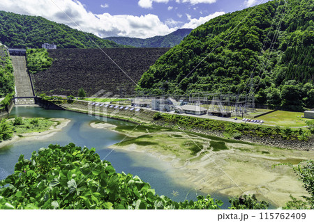 九頭竜ダム　長野発電所　福井県大野市 115762409