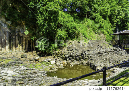 やくの玄武岩公園 京都府福知山市 やくの玄武岩公園 京都府福知山市 115762614