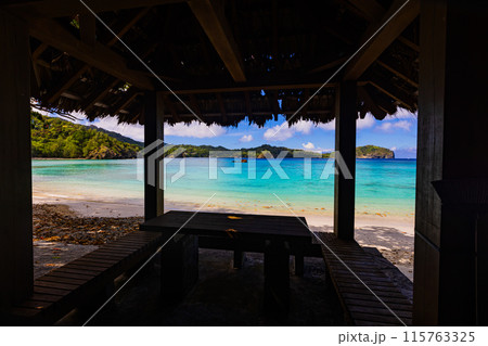 小笠原諸島　境浦海岸から望む絶景 115763325