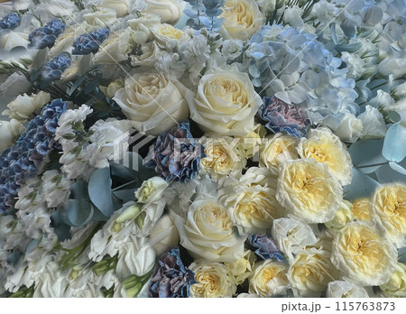 Bouquet of different beautiful flowers Bouquet of different beautiful flowers 115763873