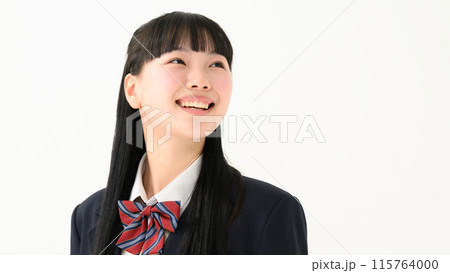 女子高生　制服　ポートレート 115764000