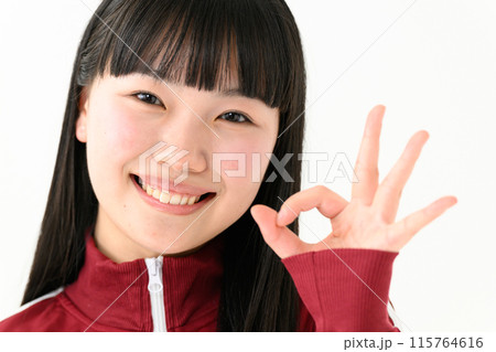 女子高生　ジャージ　OK 115764616