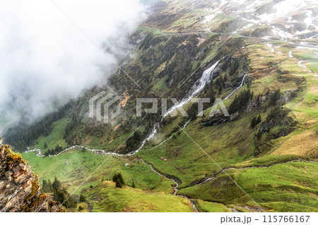 Bachlager waterfall in Grindelwald Bachlager waterfall in Grindelwald 115766167