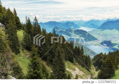 mount pilatus cogwheel train view mount pilatus cogwheel train view 115766551