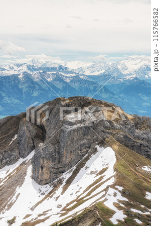 Mount Pilatus and surrounding mountain tops 115766582