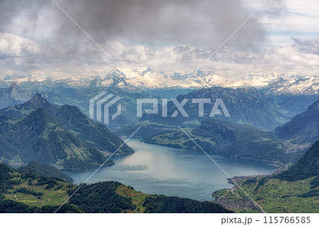 View of Lake Lucerne from Pilatus View of Lake Lucerne from Pilatus 115766585