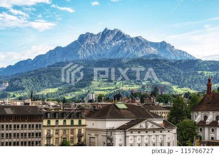 View of Mount Pilatus 115766727