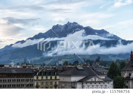View of Mount Pilatus 115766758