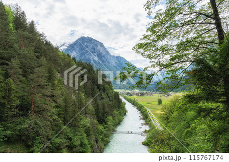 Aare Gorge in Switzerland Aare Gorge in Switzerland 115767174
