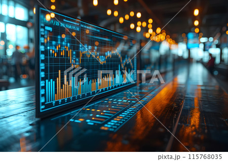 Analyst Financial, Business Technology Concept, Professionals analyzing financial data Analyst Financial, Business Technology Concept, Professionals analyzing financial data 115768035