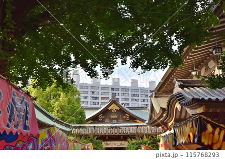 湯島天神例大祭の風景　東京 115768293