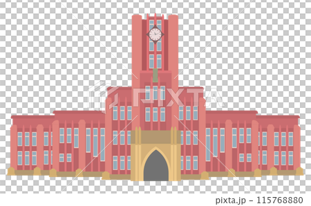 東京大学のイラスト 東京大学のイラスト 115768880
