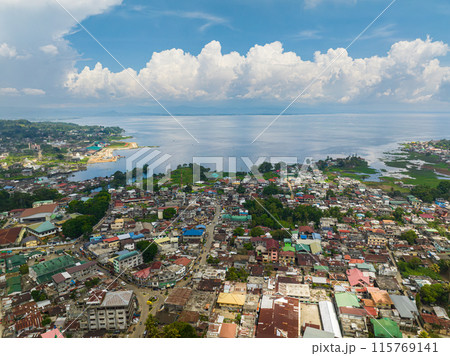 Slums and villages of Marawi City. Lanao del Sur. Mindanao, Philippines. Slums and villages of Marawi City. Lanao del Sur. Mindanao, Philippines. 115769141