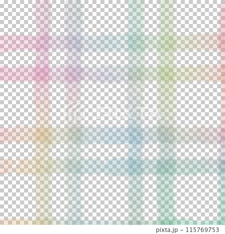 Rainbow Plaid Gingham Check Hand Drawn Background Overlay Rainbow Plaid Gingham Check Hand Drawn Background Overlay 115769753