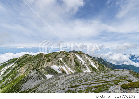 真砂岳から望む別山　富山県立山町 115770175