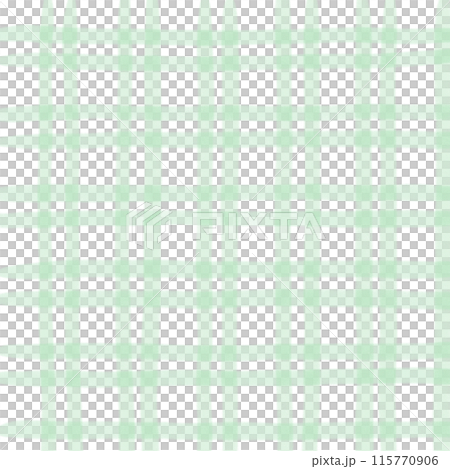 Green Plaid Gingham Check Hand Drawn Background Overlay Green Plaid Gingham Check Hand Drawn Background Overlay 115770906