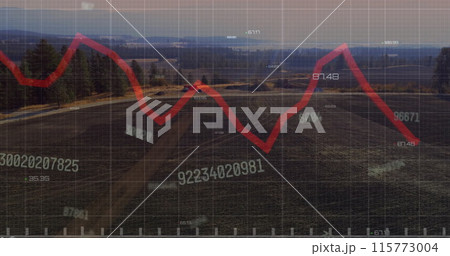 Image of financial data processing over field 115773004